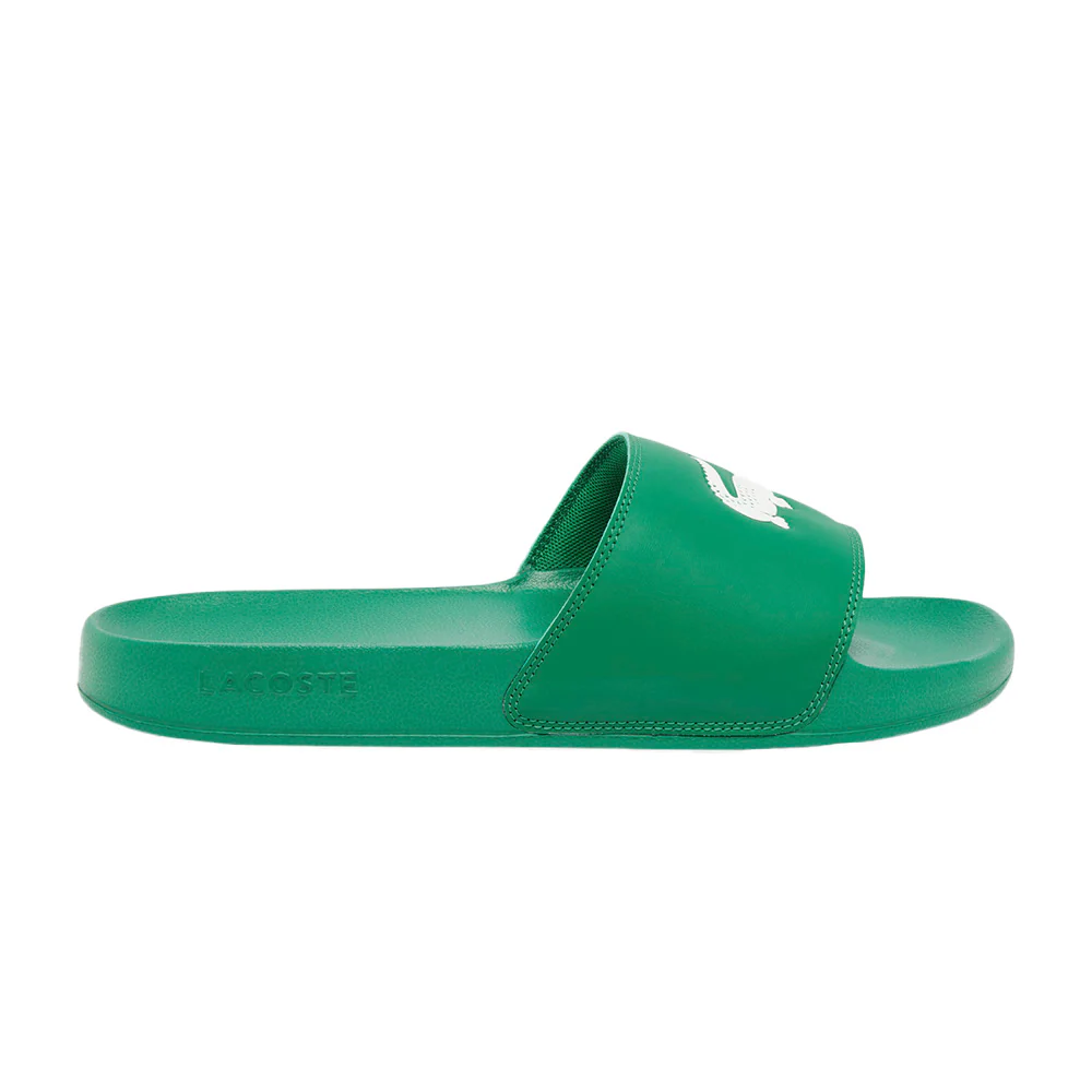 LACOSTE SERVE SLIDE Men Green/White (Zapatillas)