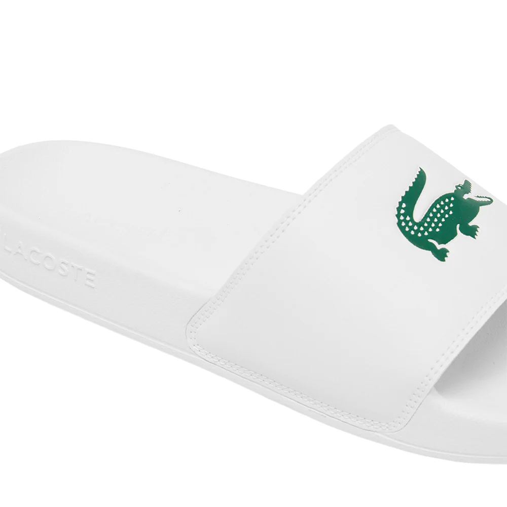 LACOSTE SERVE SLIDE Men White/Green (Zapatillas) - Image 6