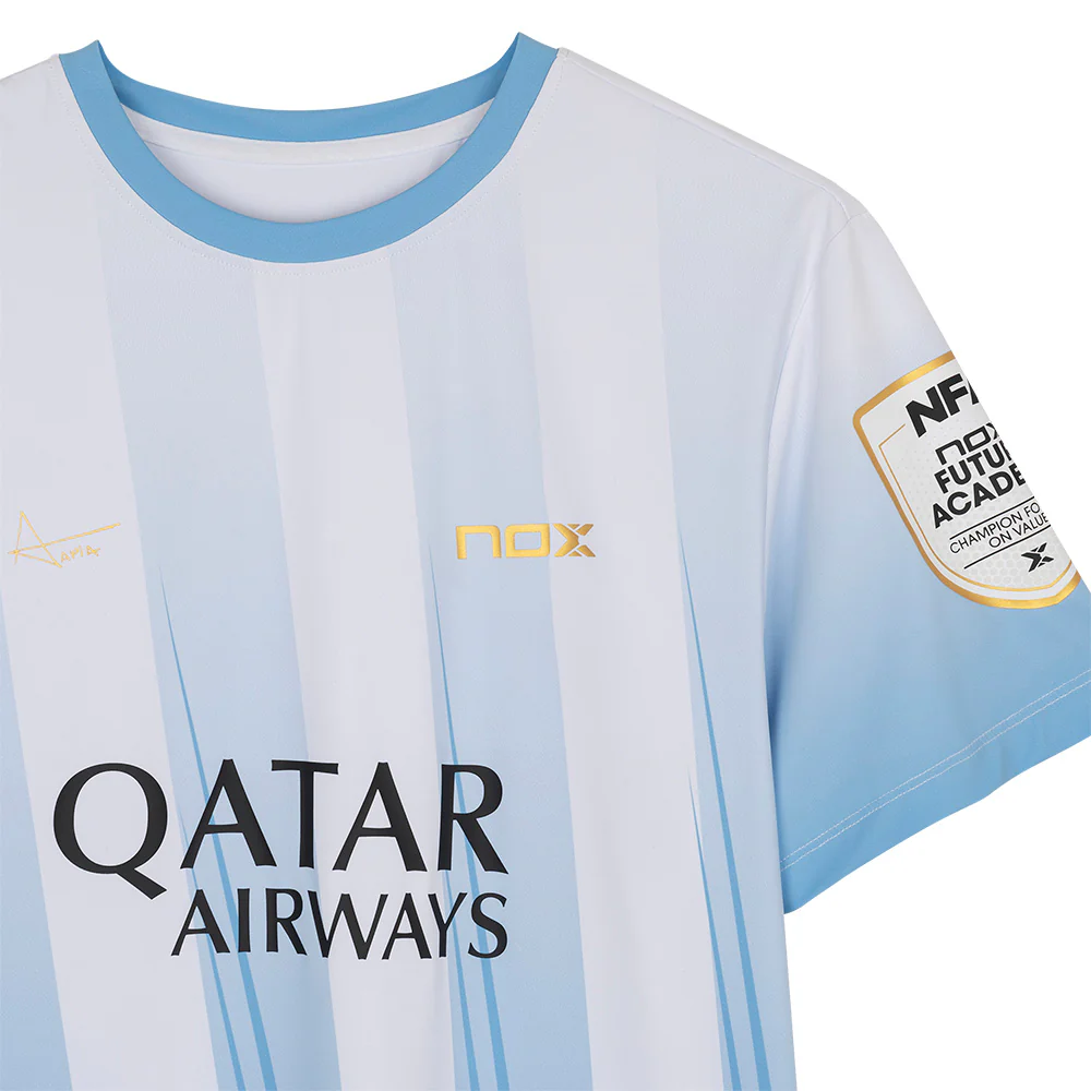 NOX AT10 Light Blue AGUSTIN TAPIA 2026 (Camiseta Oficial) - Image 3