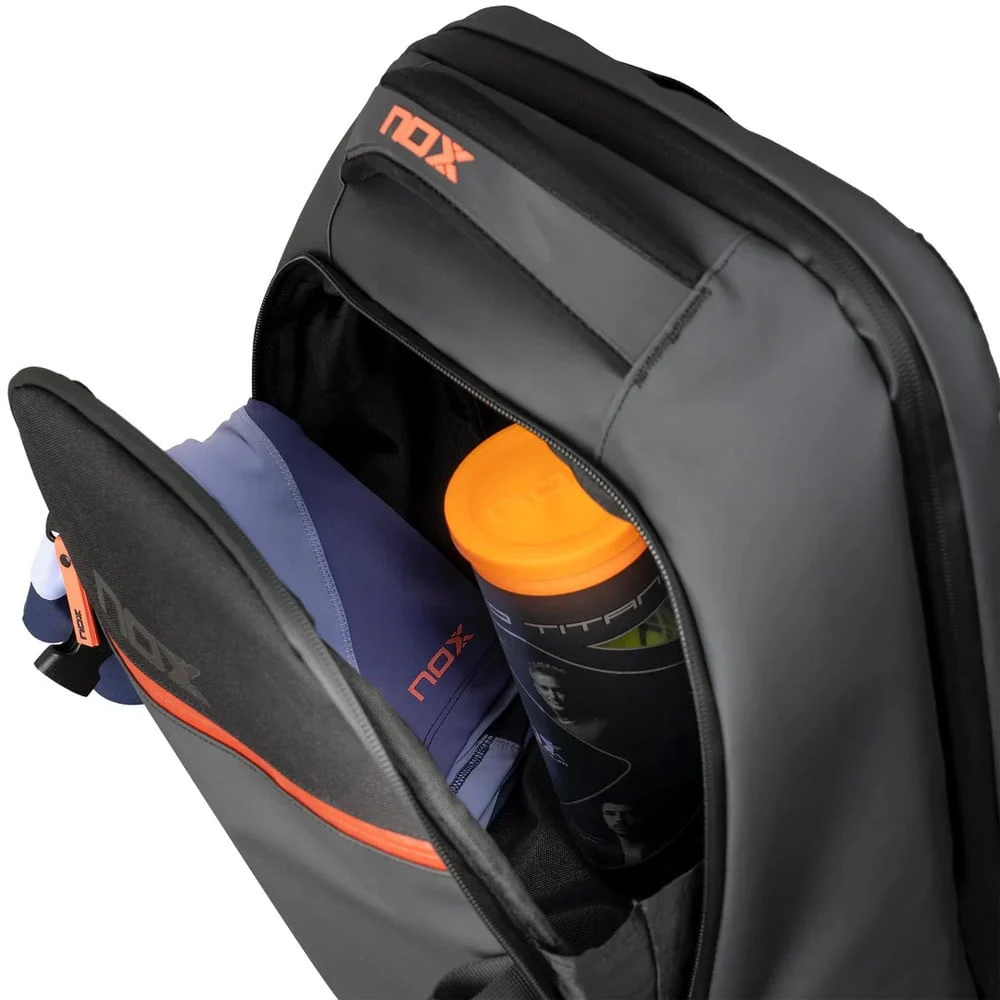 NOX LUXURY Open Series Negro/ Rojo 2024 (Mochila) - Image 4