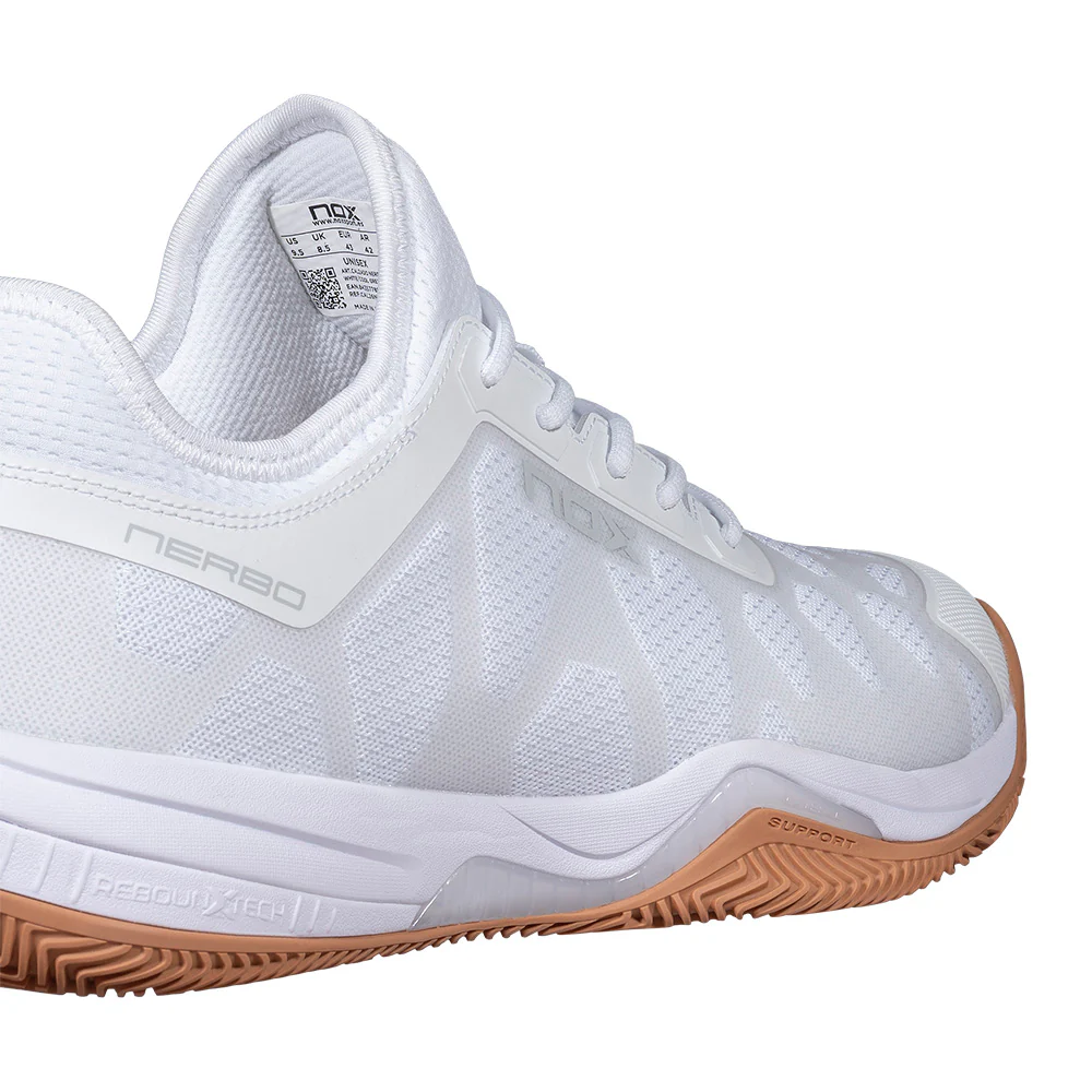 NOX NERBO White/Gum Rubber 2026 (Zapatillas) - Image 8