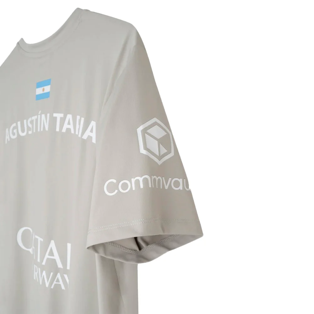 NOX SPONSORS AT10 Grey AGUSTIN TAPIA 2026 (Camiseta Oficial) - Image 4