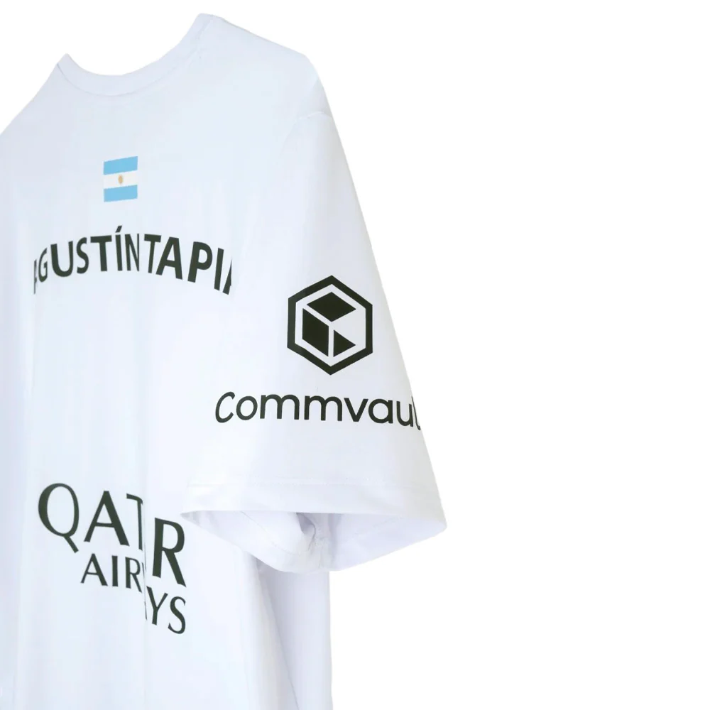 NOX SPONSORS AT10 White AGUSTIN TAPIA 2026 (Camiseta Oficial) - Image 4