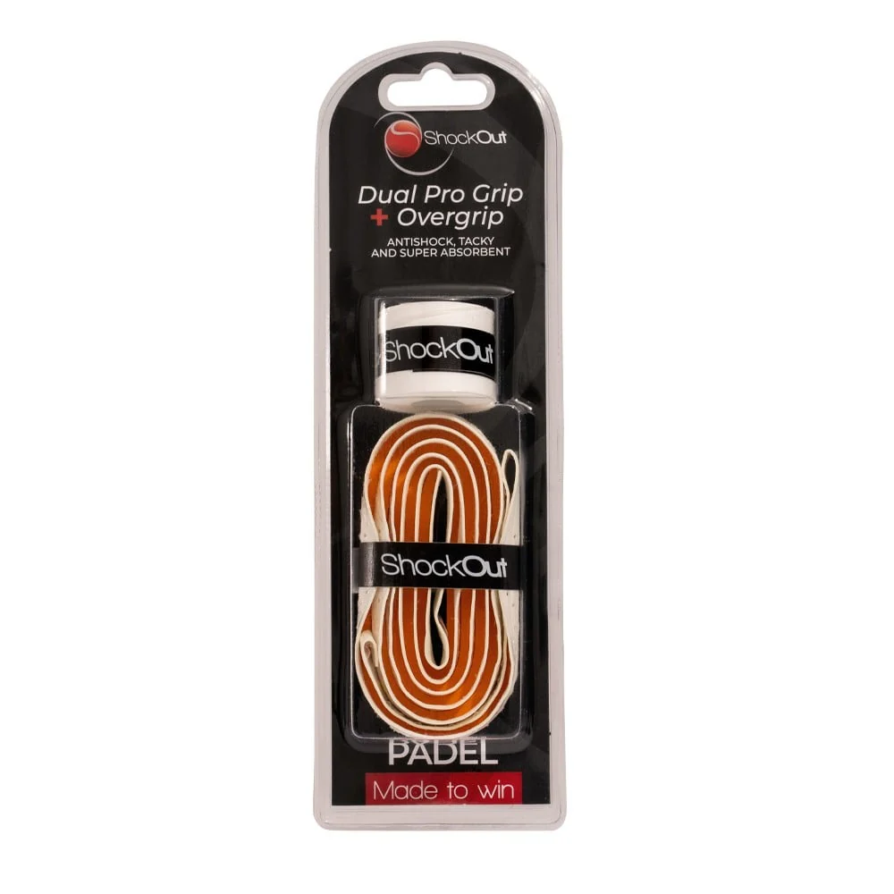 Dual Grip y Overgrip SHOCKOUT Blanco - Image 5