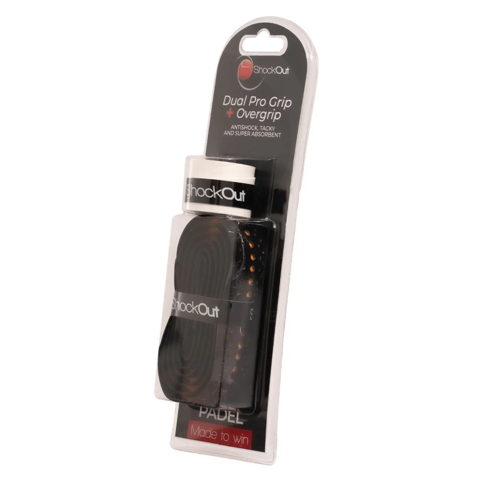 Dual Grip y Overgrip SHOCKOUT Negro - Image 4