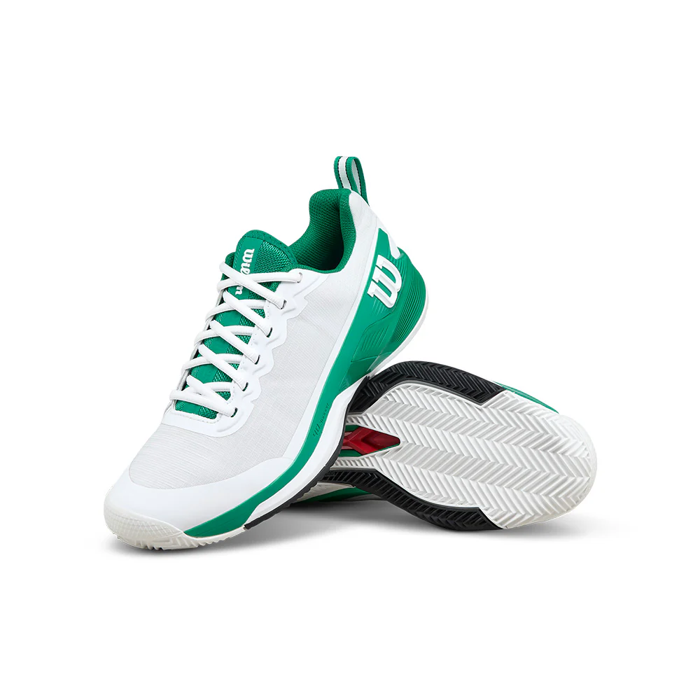 WILSON RUSH PRO 4.5 CLAY White/Green FW25 (Zapatillas) - Image 6
