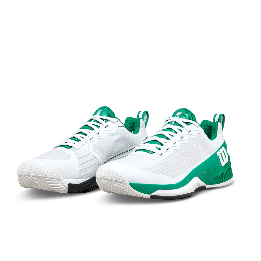 WILSON RUSH PRO 4.5 CLAY White/Green FW25 (Zapatillas) - Image 7
