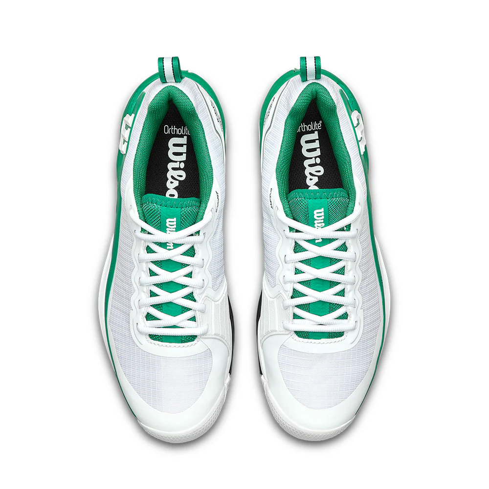 WILSON RUSH PRO 4.5 CLAY White/Green FW25 (Zapatillas) - Image 8