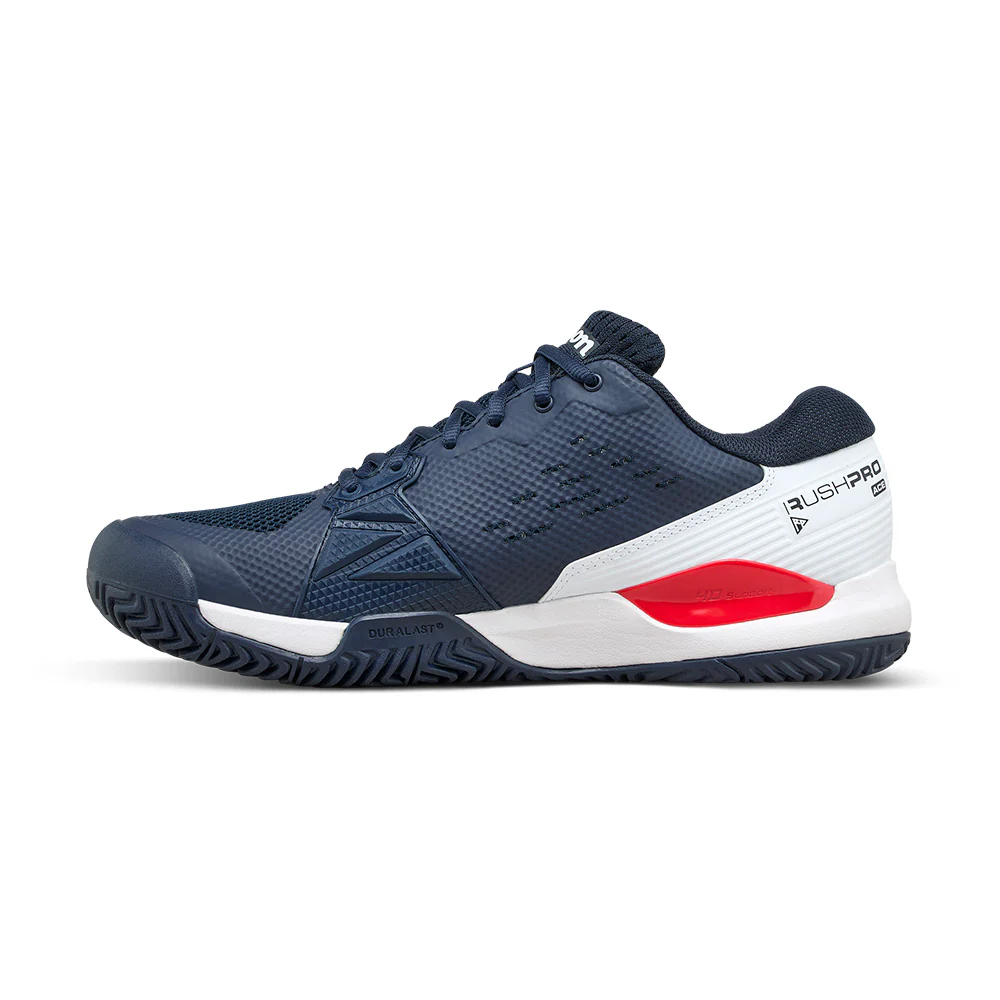 WILSON RUSH PRO ACE Navy Blazer FW25 (Zapatillas) - Image 4