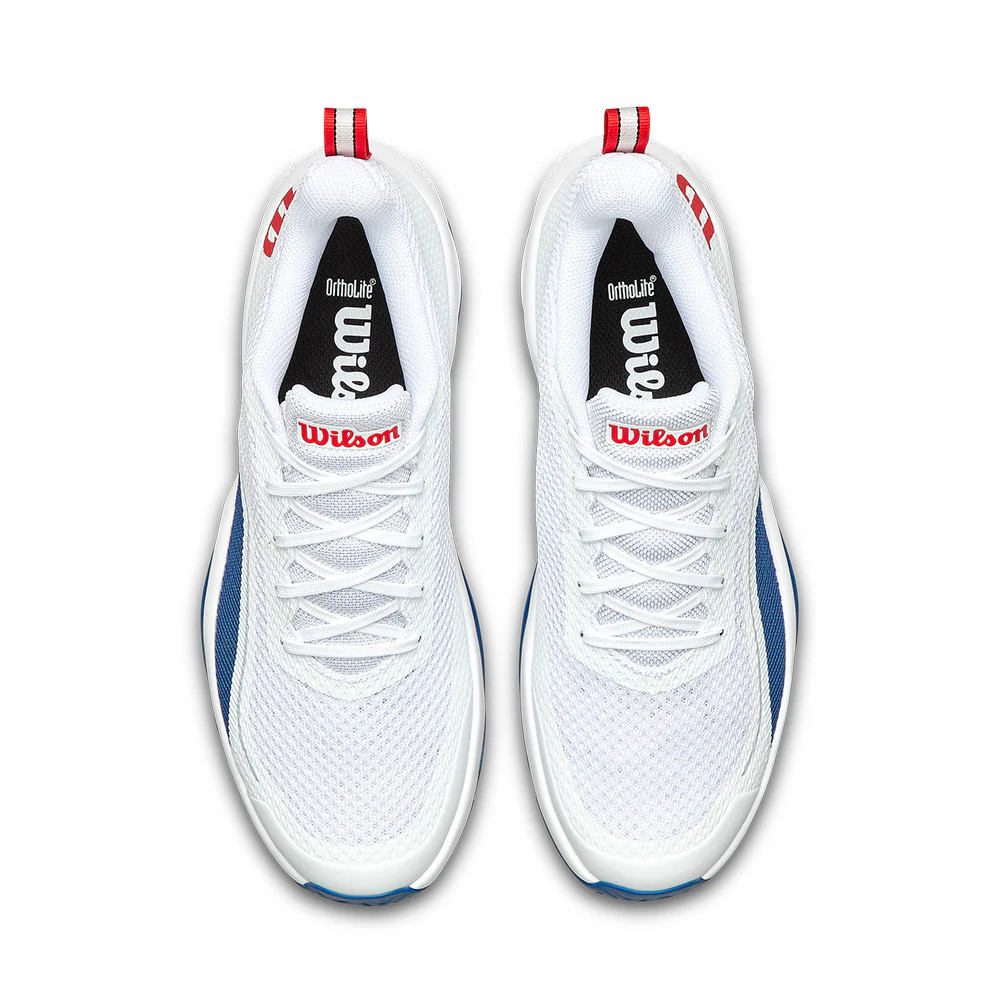WILSON RUSH PRO LITE White/Blue FW25 (Zapatillas) - Image 8