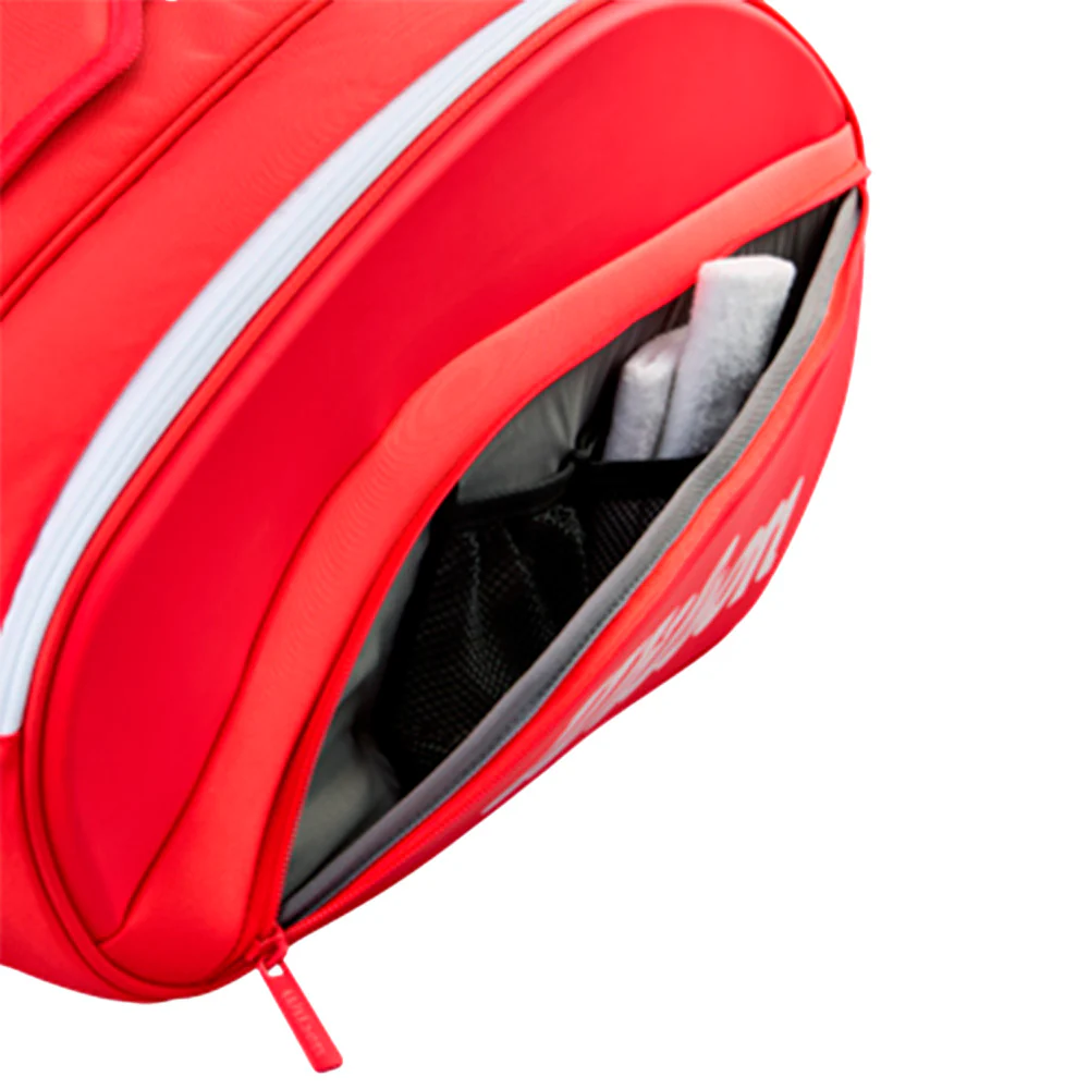 WILSON SUPER TOUR Padel Bag Red 2026 (Paletero) - Image 5